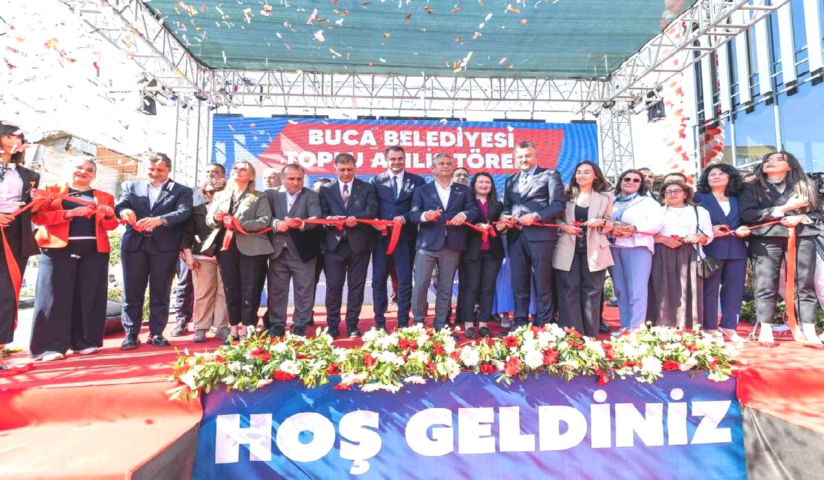 CHP Genel Başkanı Özel, Buca’da eğitim ve spor merkezlerinin açılışını yaptı