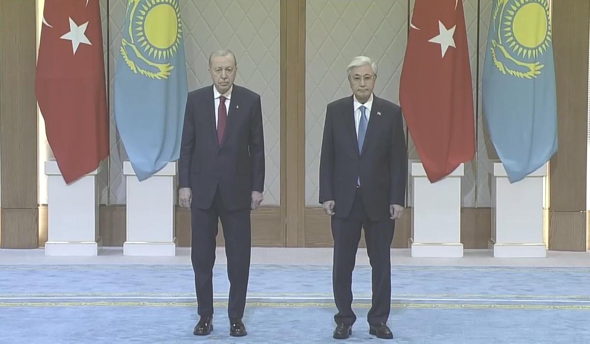 Cumhurbaşkanı Erdoğan Kazakistan’da