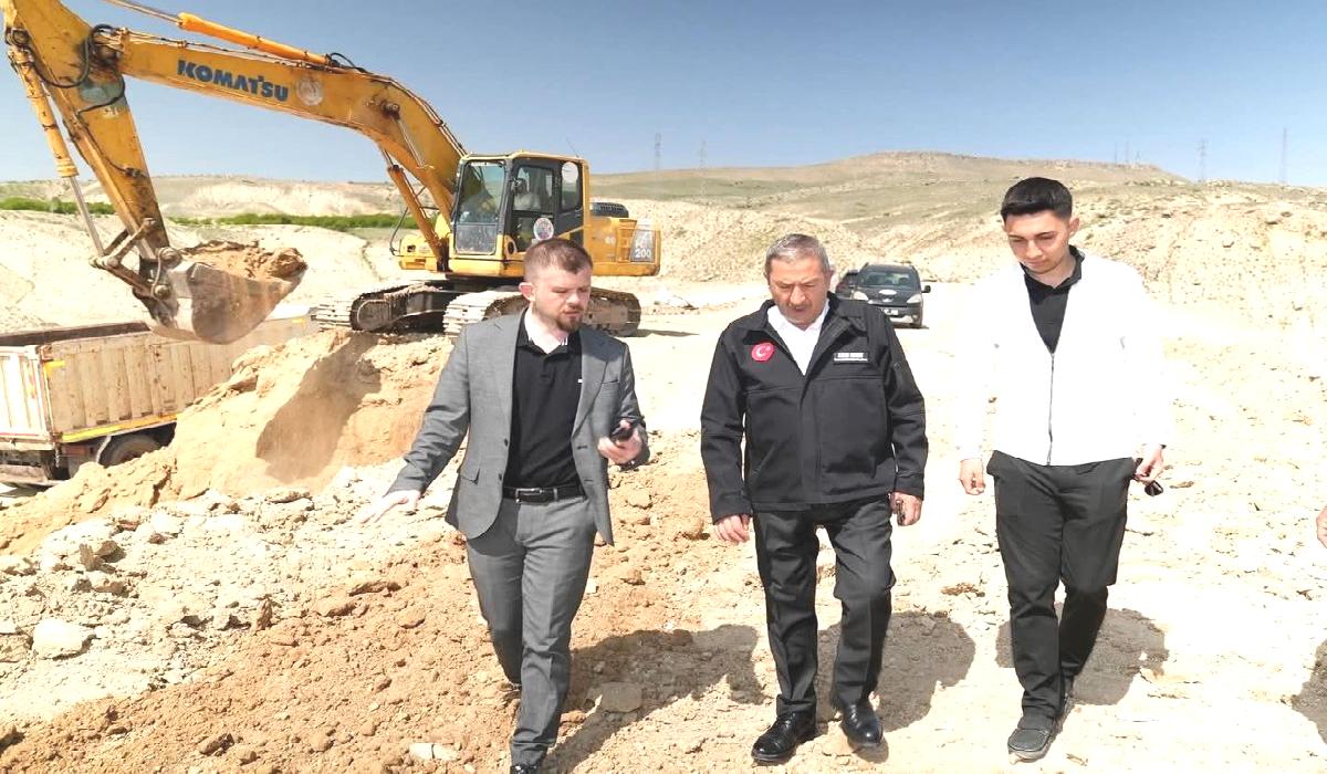 Darende Millet Bahçesi’nde çalışmalar sürüyor