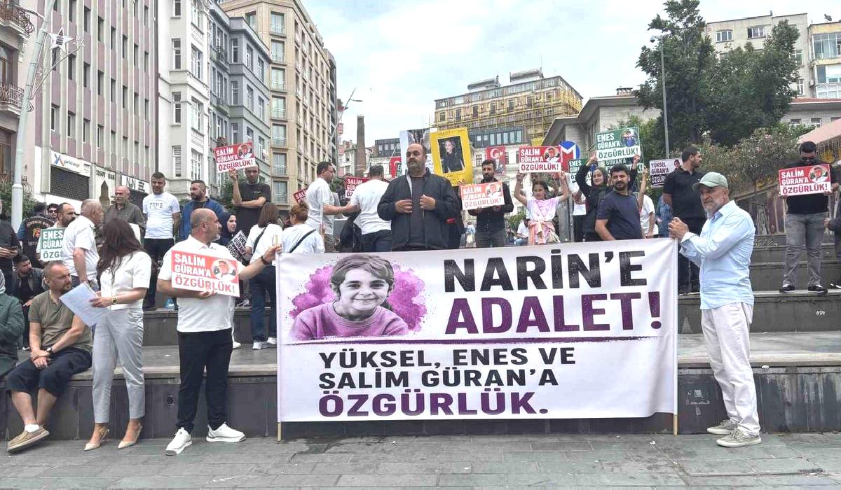 Narin Güran Davasında Protesto