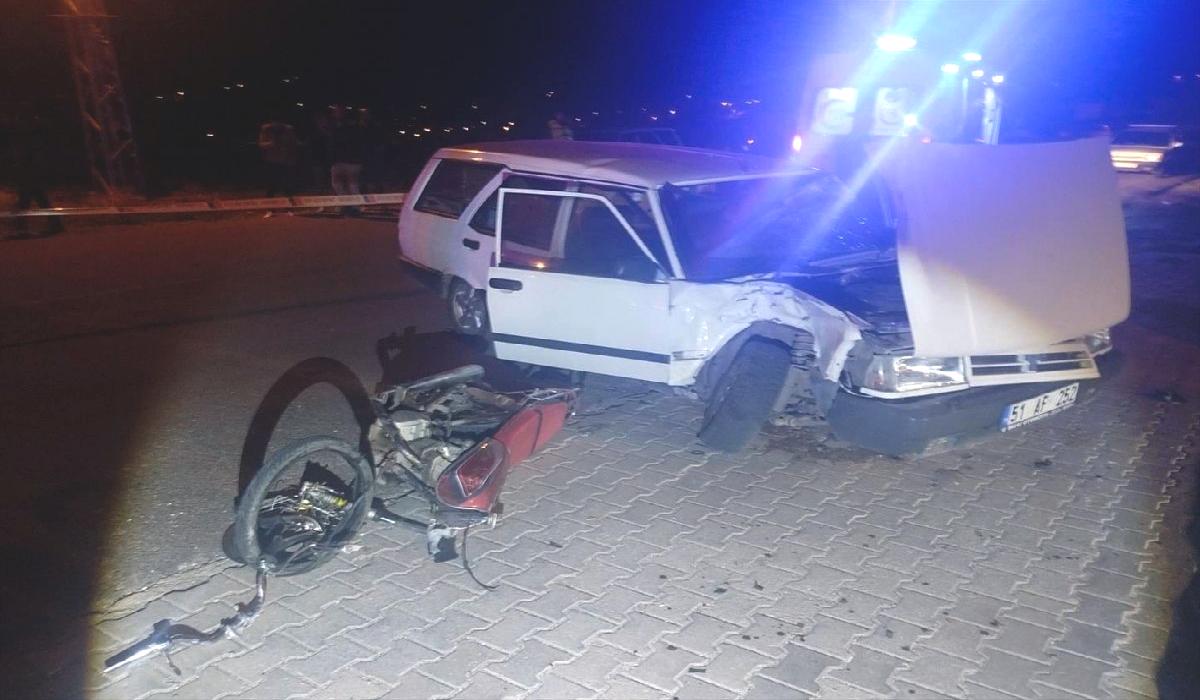 Niğde’de Kaza: 1 Ölü, 1 Yaralı