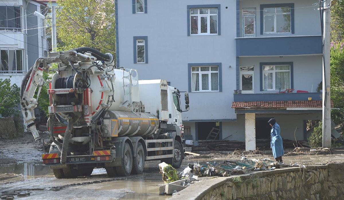 Samsun’daki sel felaketinden etkilenenler için 50 milyon lira acil yardım ödeneği