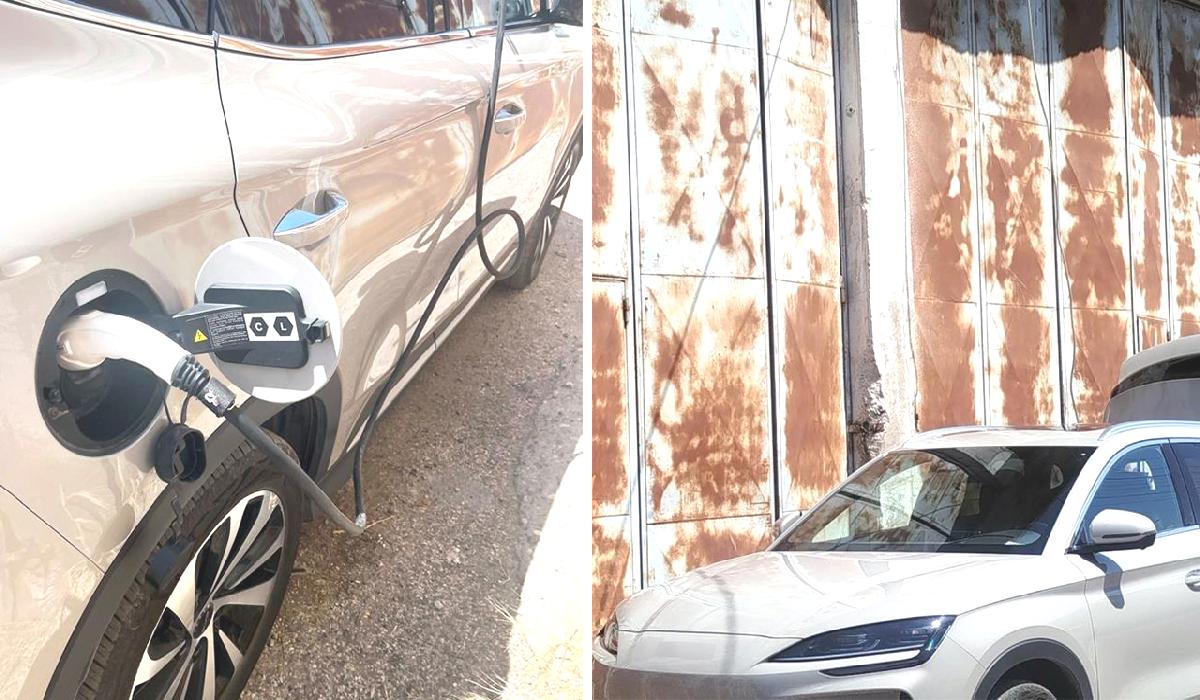 Ekipler şaşkına döndü: Kaçak elektrikle şarj istasyonu kurmuş!