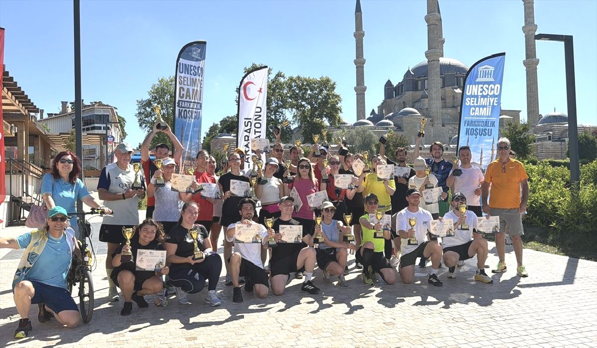 Selimiye Camisi İçin Farkındalık Koşusu
