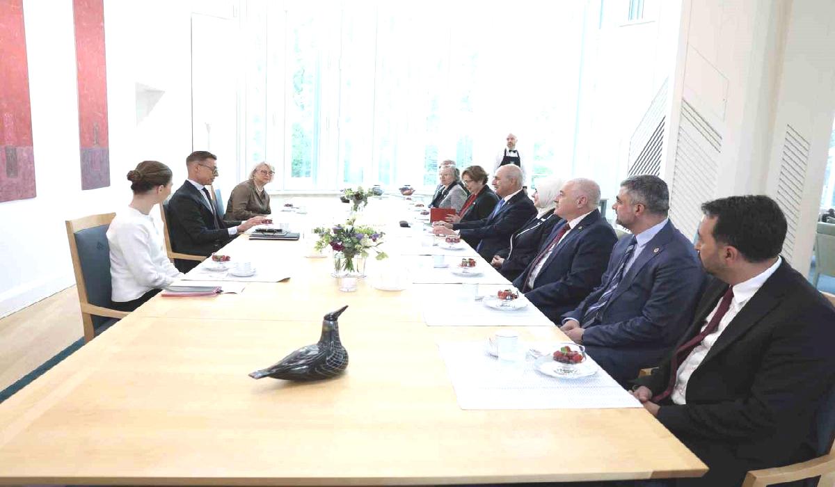 TBMM Başkanı Kurtulmuş, Finlandiya’da