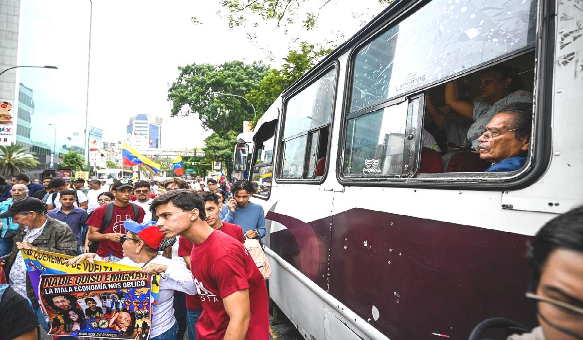 Venezuela’da Özgür Seçimler İçin Gösteri