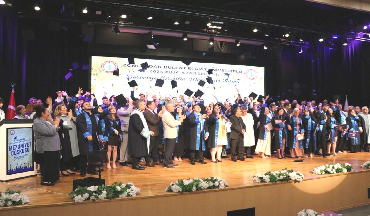 Zonguldak BEUN Mezuniyet Töreni Coşkusu