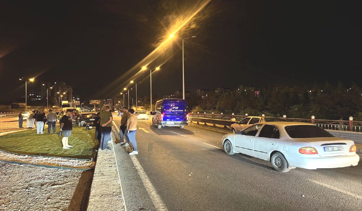 Kayseri’de Zincirleme Kaza: 2 Yaralı