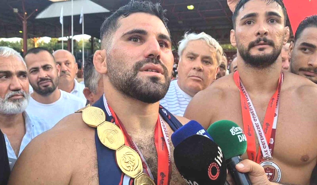 Kırkpınar’ın yeni başpehlivanı Erkan Taş: “Kendimi rüyada gibi hissediyorum”
