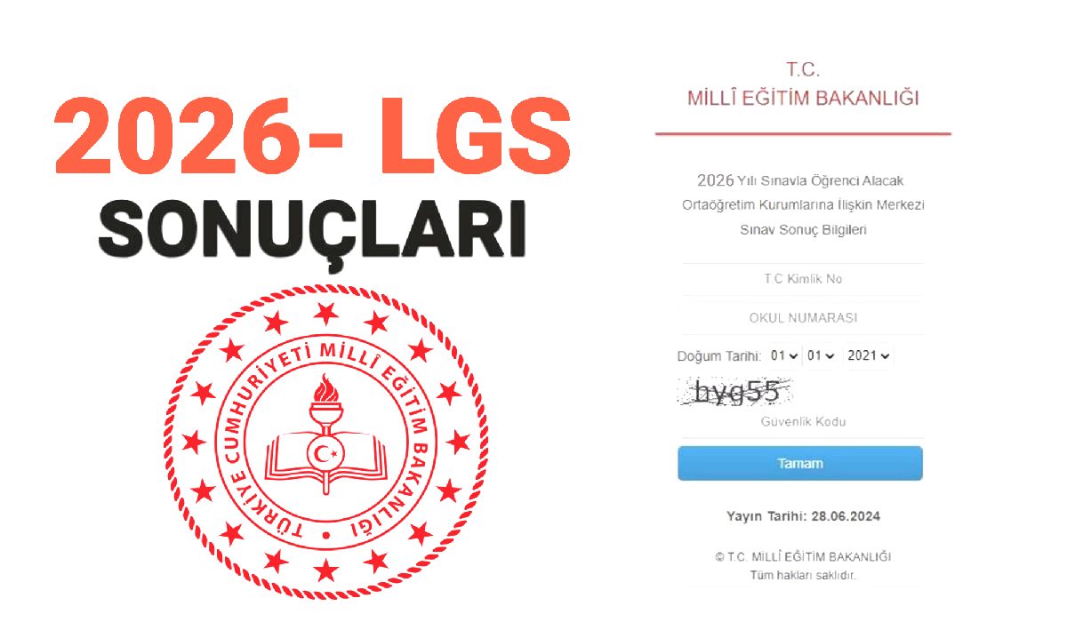 MEB LGS sonuçları sorgulama 2026: LGS sonuçları açıklandı mı, ne zaman, saat kaçta açıklanacak?