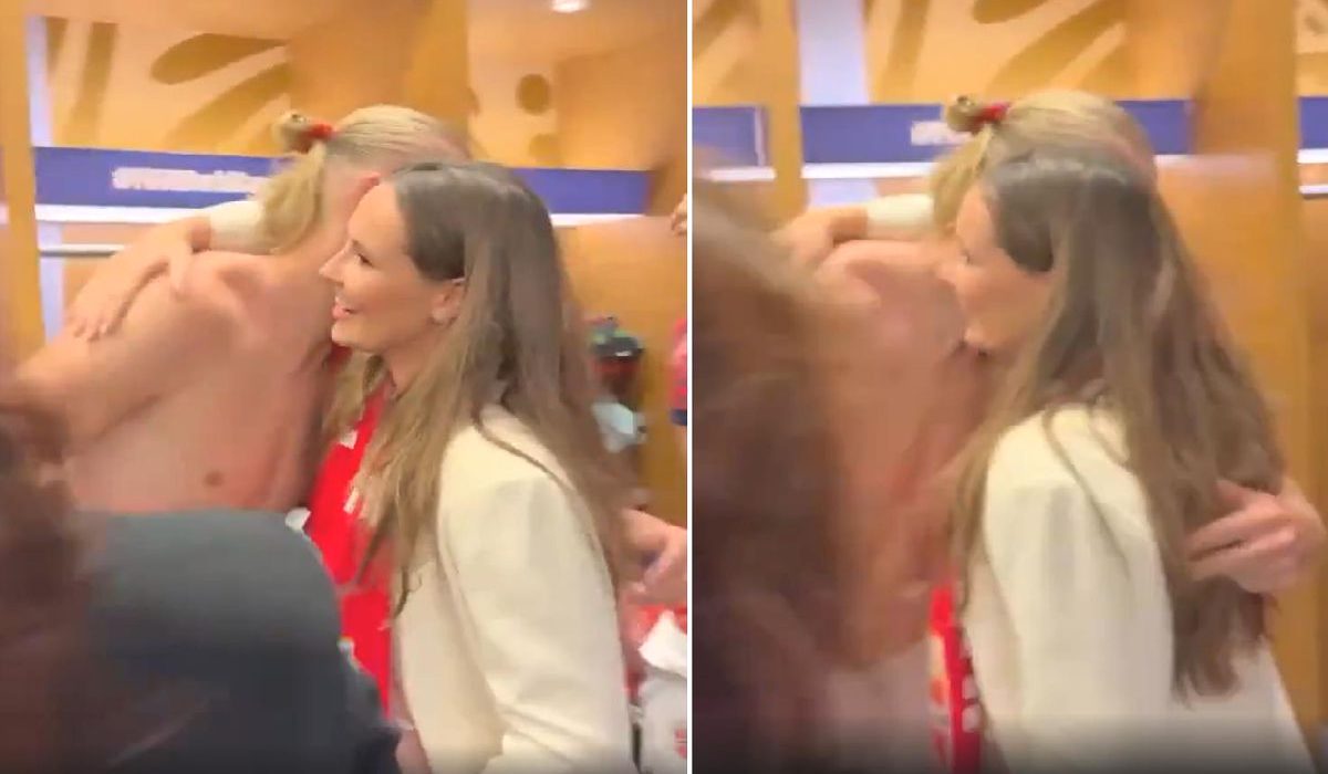 Prenses’ten Brezilya’yı yıkan Haaland’a özel teşekkür! Görüntü gündem oldu