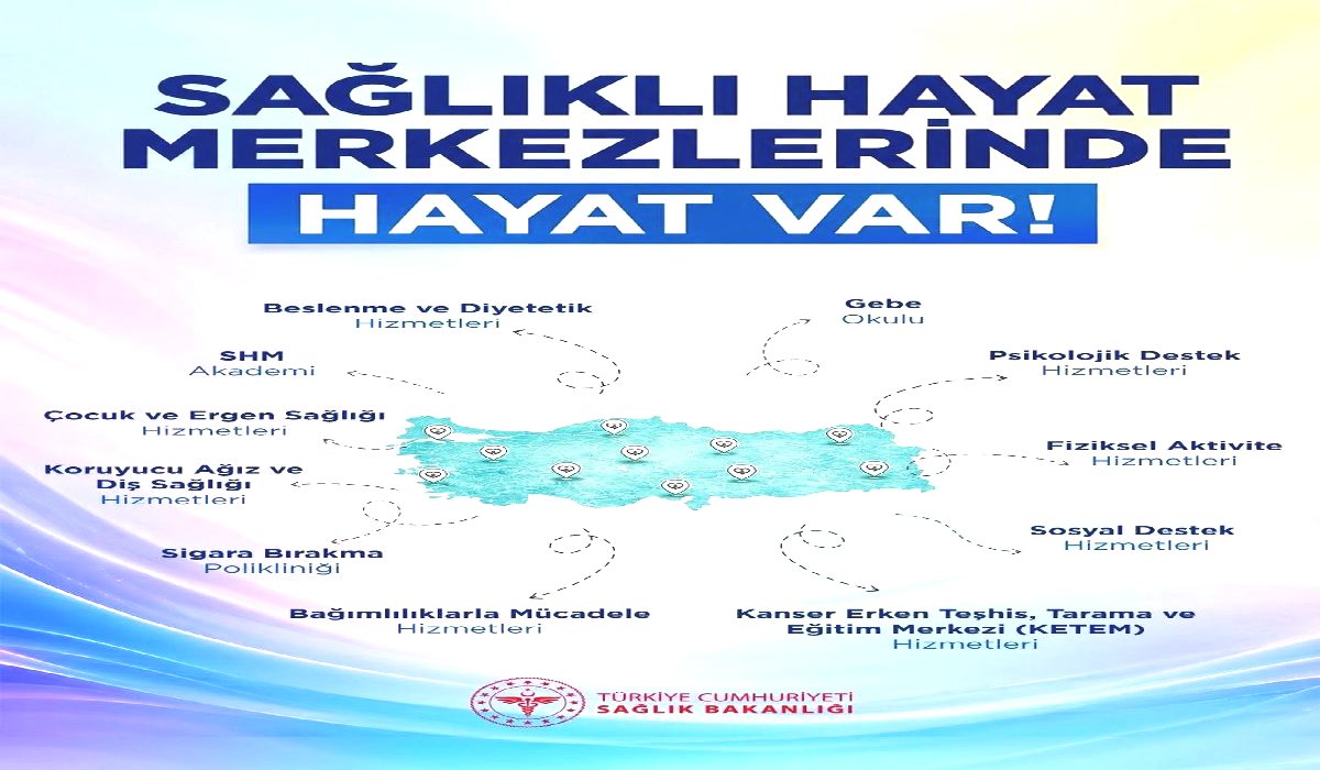 Sağlıklı Hayat Merkezleri’ne Davet