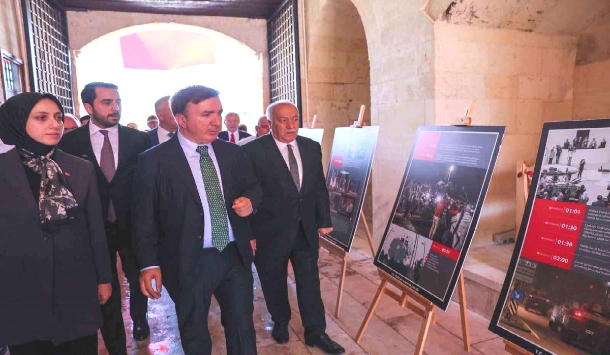 Tercan’da 15 Temmuz Sergisi Açıldı